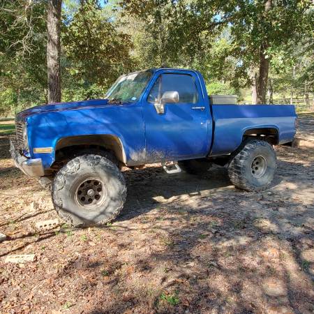 1984 Square Body Chevy for Sale 4x4 - (TX)